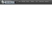 Tablet Screenshot of handymanheadquarters.com